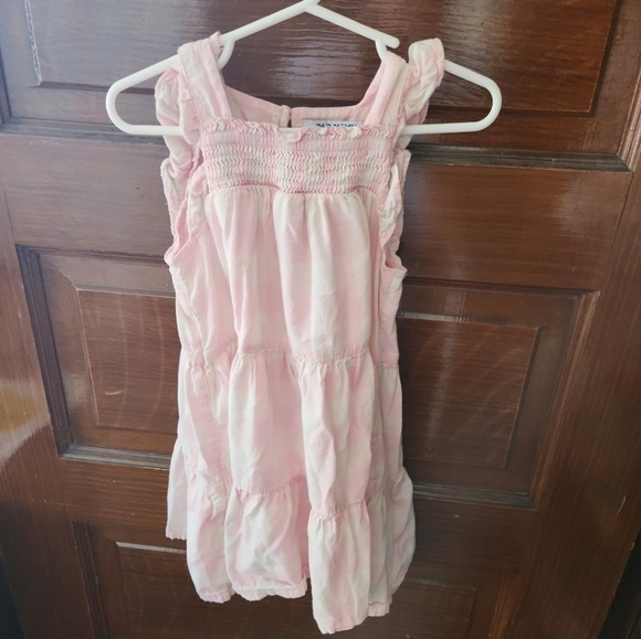 Old Navy Pink Checkered Dress - 3T - Picture 1 of 2
